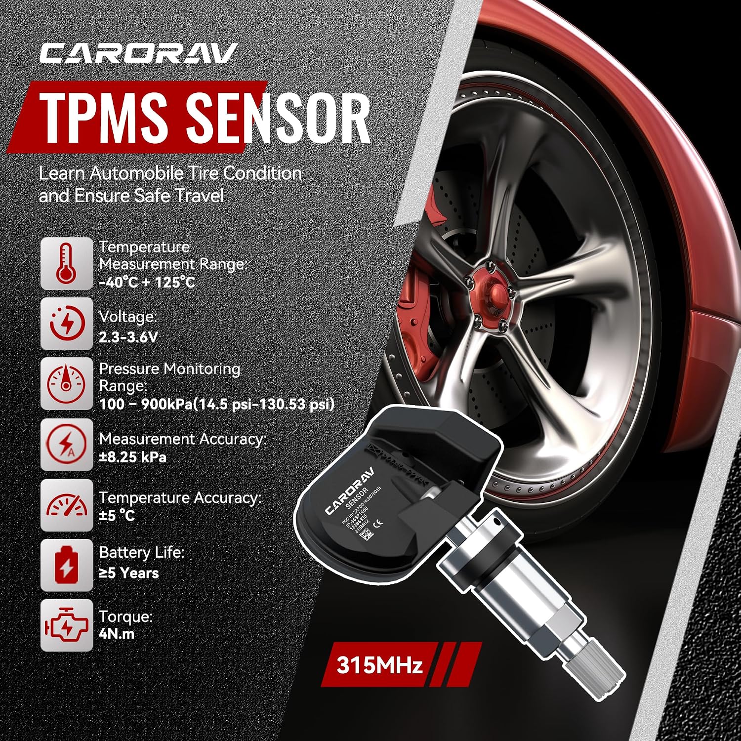 Programmable TPMS Sensors