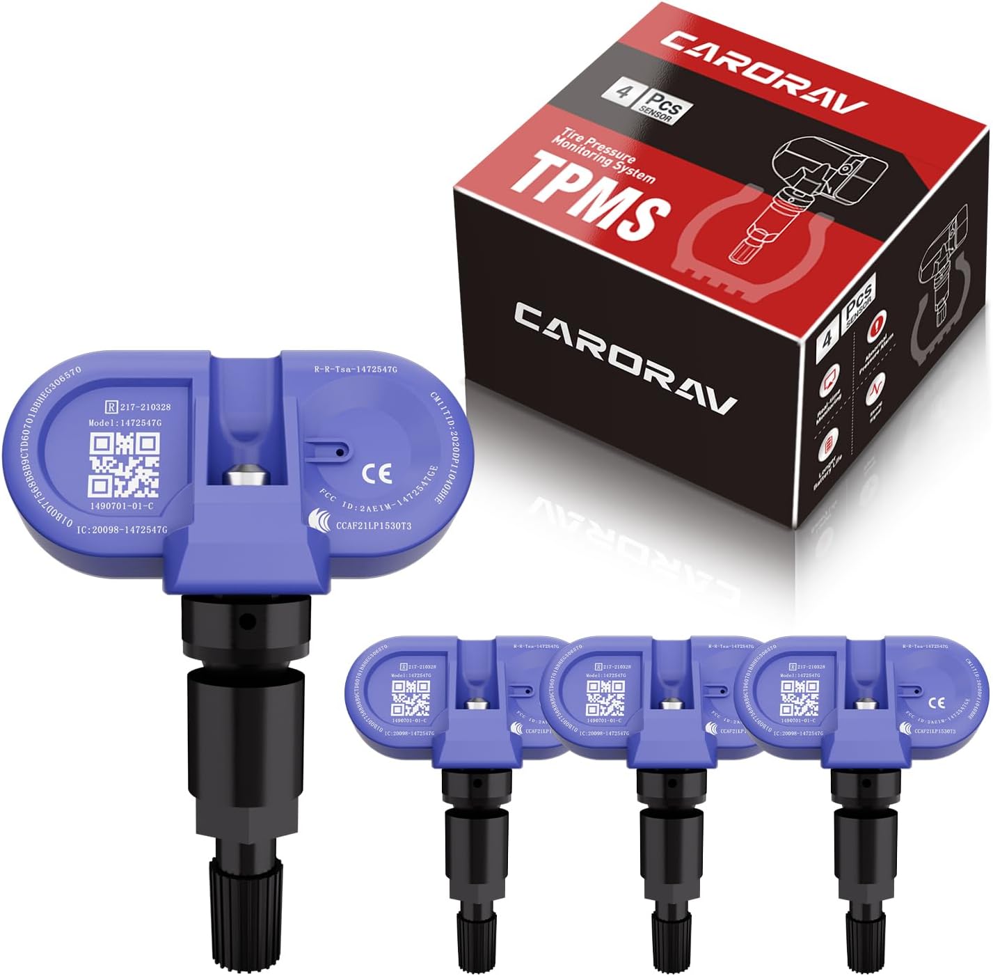 CARORAV TPMS Sensor with Display Monitor